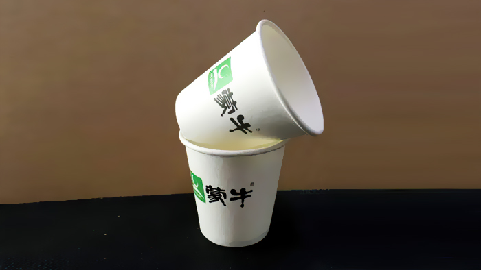 蒙牛、伊利在盛世湘容定制一次性品尝杯试饮杯
